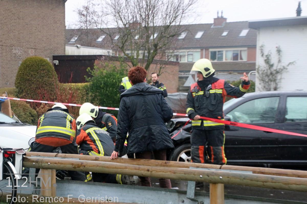16-02-18 Prio 1 Verkeersongeval - Bodegraafsestraatweg (Gouda) - Inzet BRW (20) [#112hm.nl]