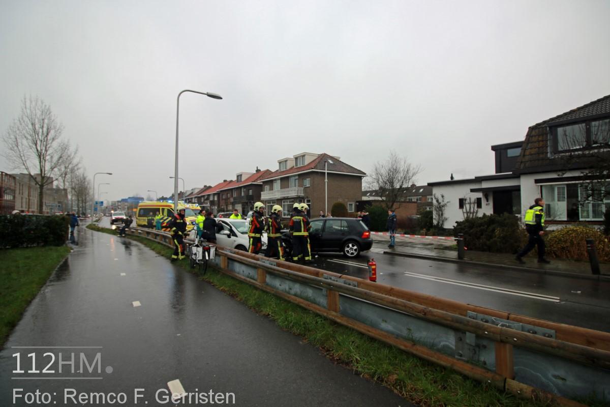 16-02-18 Prio 1 Verkeersongeval - Bodegraafsestraatweg (Gouda) - Inzet BRW (6) [#112hm.nl]