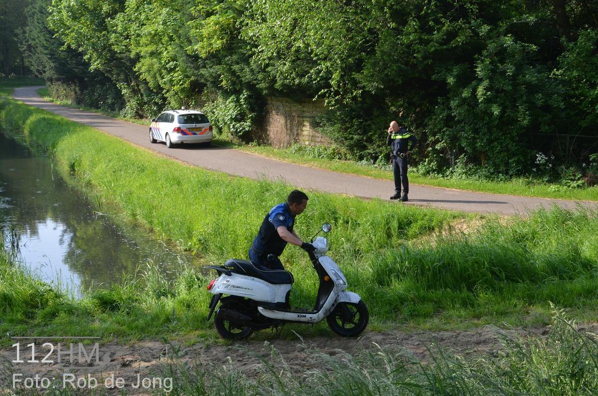 Scooter te water Strandweg OVT 07