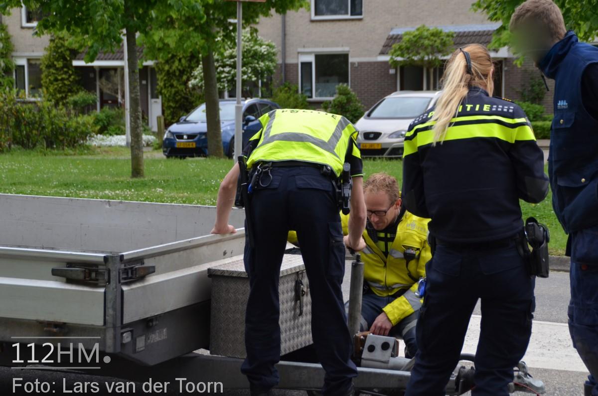 aanhanger vs auto dreef wdn LT (14) [#112hm.nl]