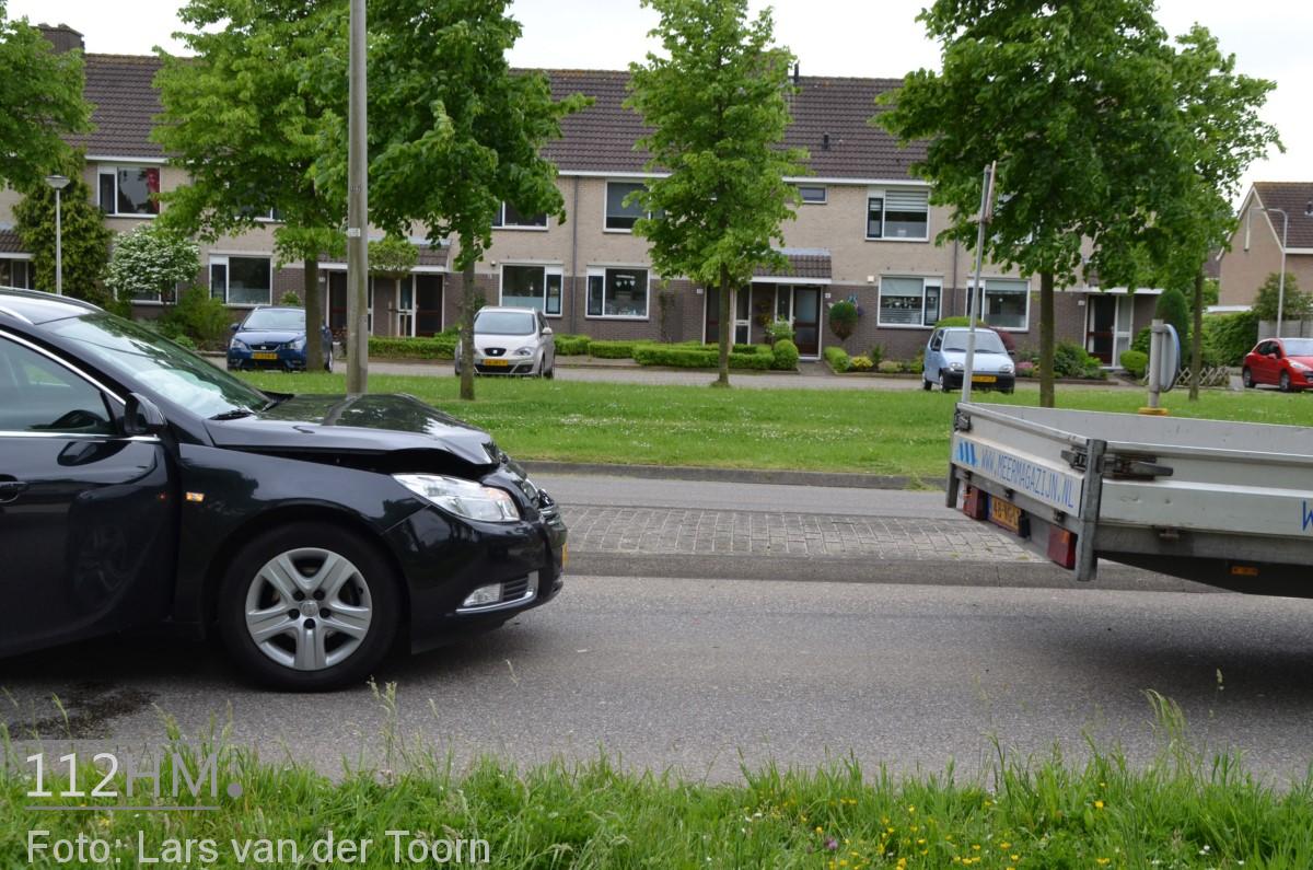 aanhanger vs auto dreef wdn LT (6) [#112hm.nl]
