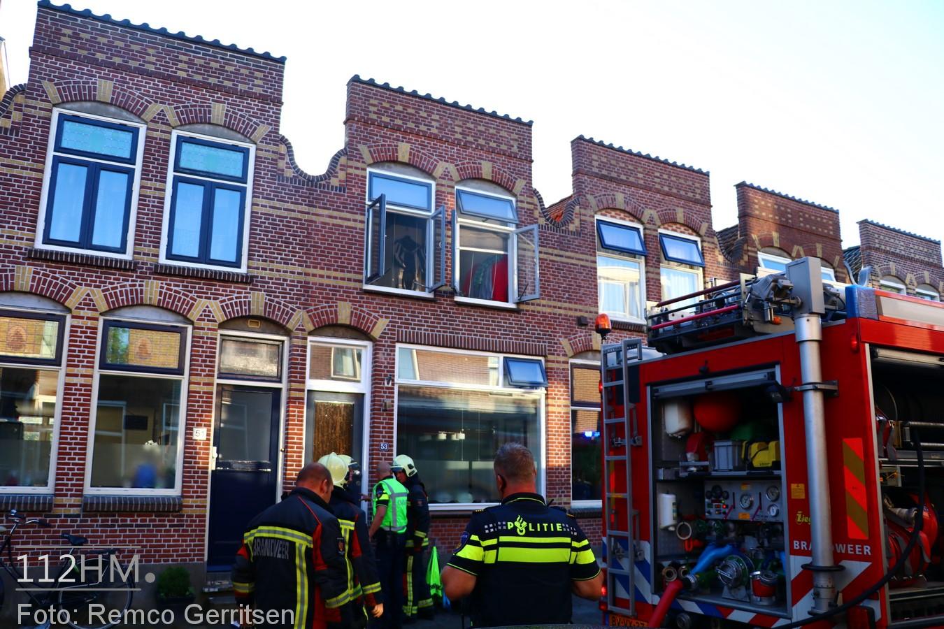 16-08-30 Prio 1 Woningbrand - Warmoezierskade (Gouda) (28) (Kopie)