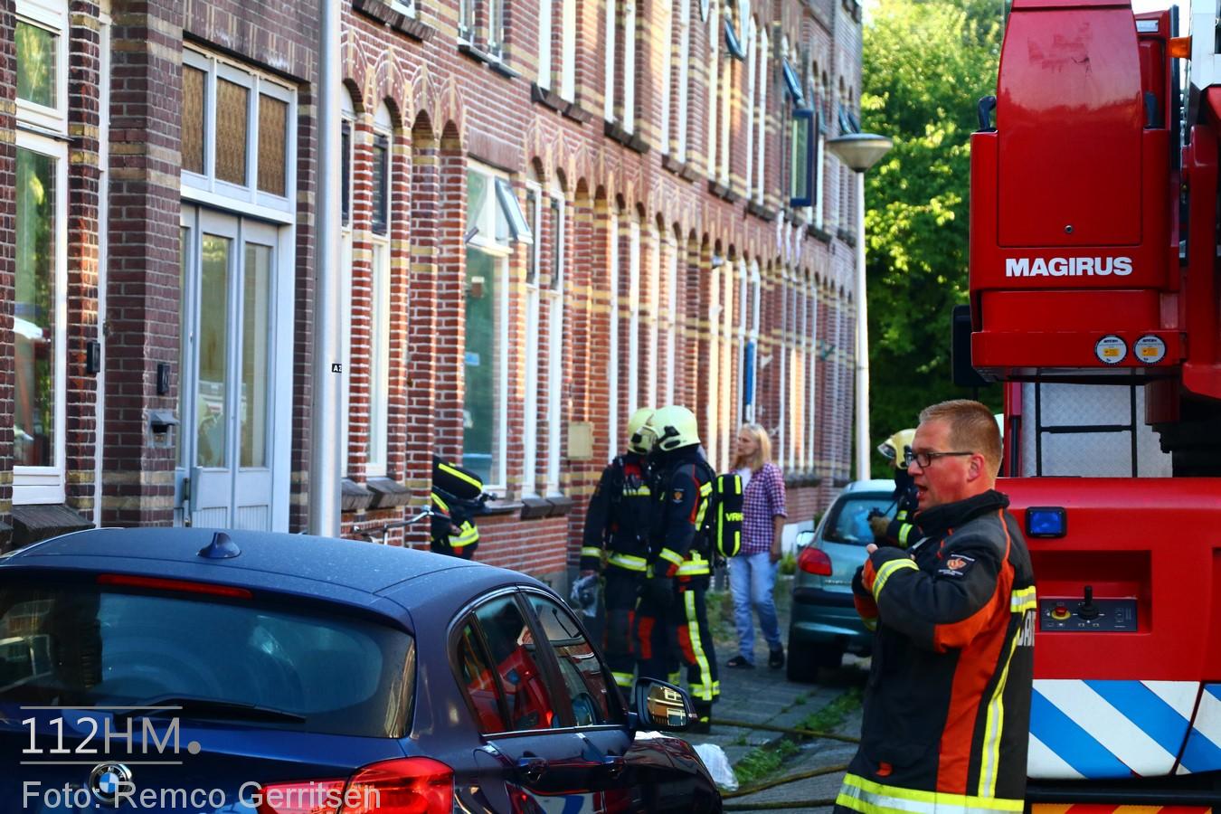 16-08-30 Prio 1 Woningbrand - Warmoezierskade (Gouda) (4) (Kopie)