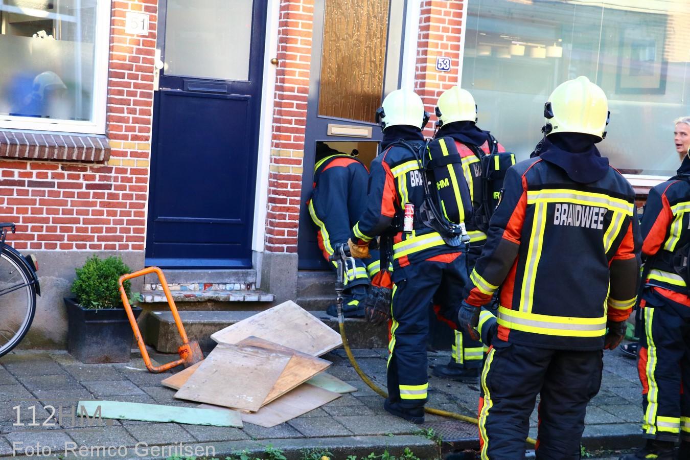 16-08-30 Prio 1 Woningbrand - Warmoezierskade (Gouda) (8) (Kopie)